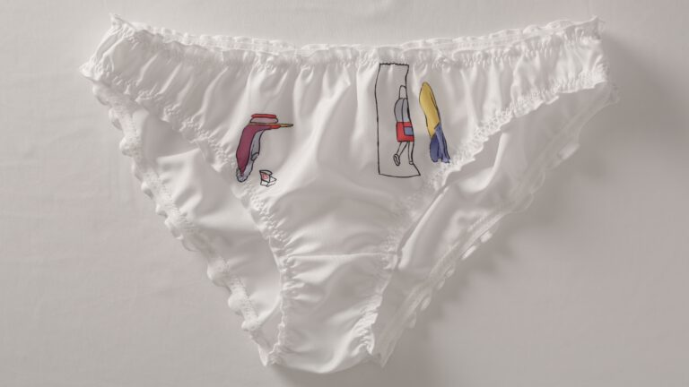 A pair of bloomers with a unique design