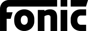 Fonic written in black for their logo